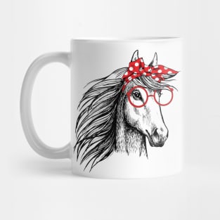 Bandana Horse Lover Mug